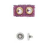 Loutro Led Til Erstatning For 1 X Delica Perle 11/0 (Antik Sølv) - Uniq Perler - 007876454