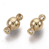 Magnet Lås - 18K Forgyldt (15mm) - Uniq Perler - 0000002379