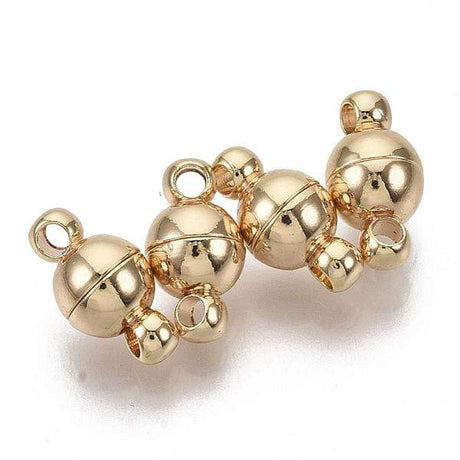 Magnet Lås - 18K Forgyldt (15mm) - Uniq Perler - 0000002379