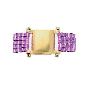 Magnet Lås Til Miyuki Delica Perler – Forgyldt (1 Sæt) - Uniq Perler - 0000003378