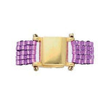 Magnet Lås Til Miyuki Delica Perler – Forgyldt (1 Sæt) - Uniq Perler - 0000003378