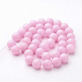 Mashan Jade, Rosa, (4mm) - Uniq Perler - 767985