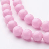 Mashan Jade, Rosa, (4mm) - Uniq Perler - 767985