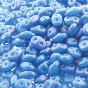 Matubo Super Duo, Tropical Blue Raspberry, 2,5x5mm, 22,5gr - Uniq Perler - 0000004589