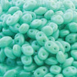 Matubo Super Duo, Tropical Mint, 2,5x5mm, 22,5gr - Uniq Perler - 0000004590