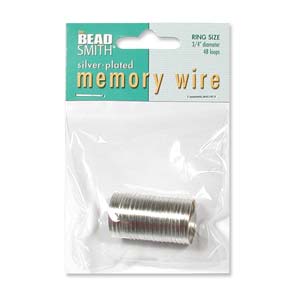 Memory Wire – Stål (1,9cm, 48 Ringe) - Uniq Perler - 790524009947