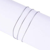 Metallisk Tråd – Sølv, (2mm, 50m) - Uniq Perler - 352854