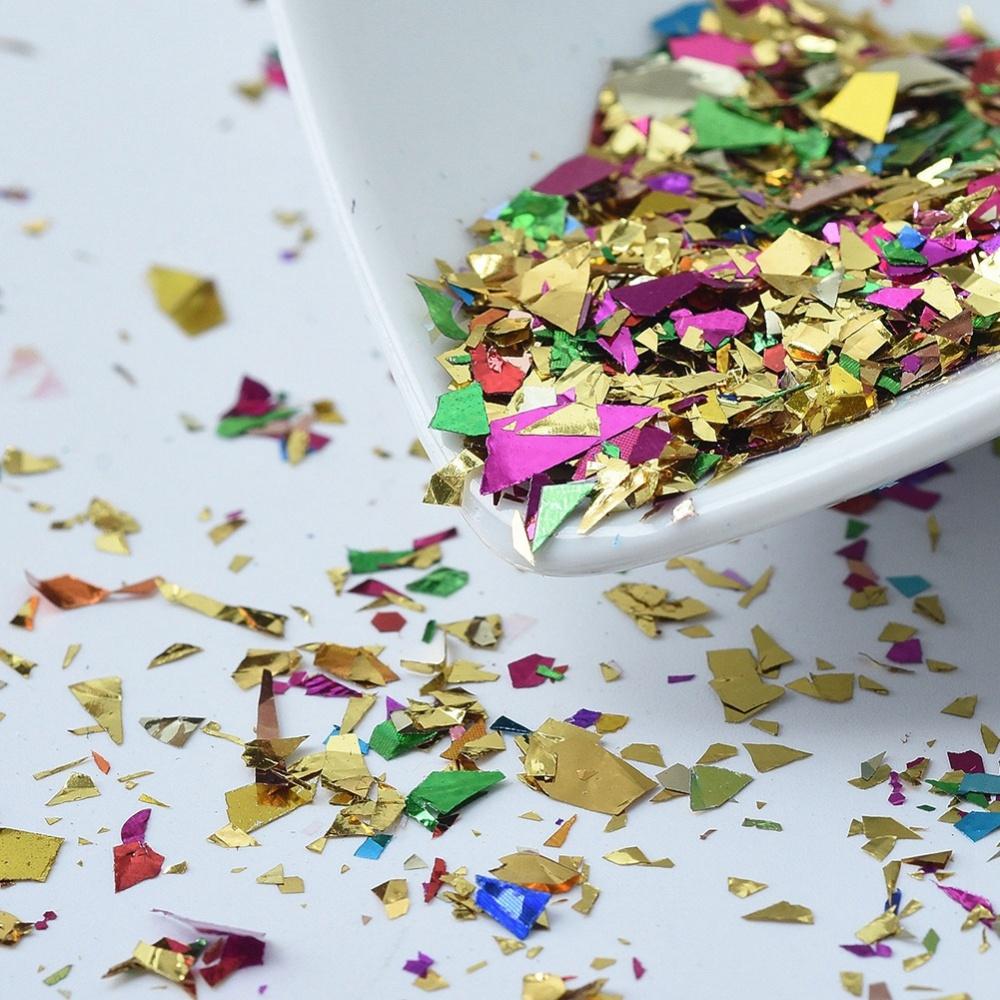 Mix Flager Til Pynt I Resin (20g) - Uniq Perler - 0000005625