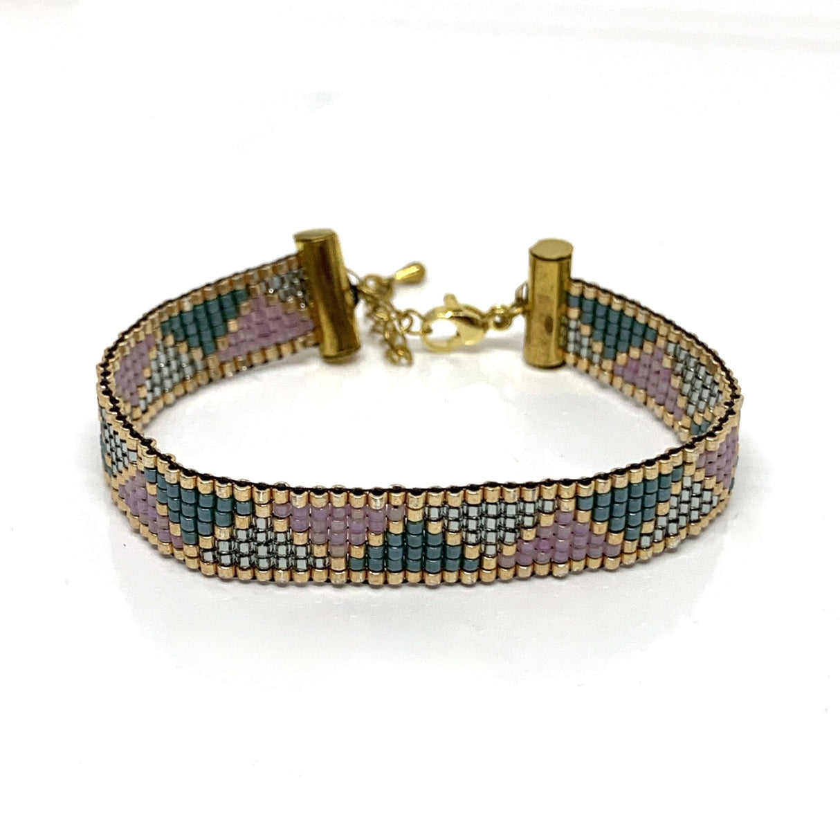 Miyuki Delica Perle Startkit - Blå Smykkesæt med Perlevæv - Uniq Perler - 0000002840