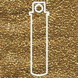 Miyuki Delica Perler, DB 0031, Langtidsholdbar 24K Guldbelagt, 11/0, 7,2gr - Uniq Perler - 274856