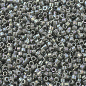 Miyuki Delica Perlen, DB 0168, Opaque Grau Ab, 11/0 - Uniq Perler - 123244