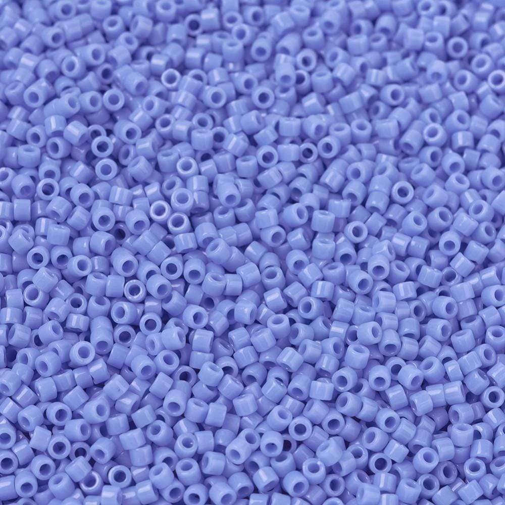 Miyuki Delica Perler, DB 0730, Opaque Periwinkle, 11/0 - Uniq Perler - 00765463