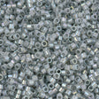 Miyuki Delica Perler, DB 1770, Sparkling Pewter Lined Ab, 11/0 - Uniq Perler - 359858
