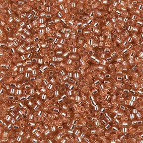 Miyuki Delica Perlen, DB 2151, Duracoat Silverlined Gefärbtes Rosenkupfer, 11/0 - Uniq Perler - 12456423