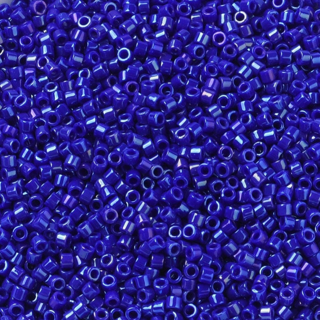 Miyuki Delica Perler, DB 216, Opaque Luster Cobalt, 11/0 - Uniq Perler - 12478