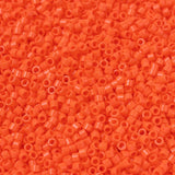 Miyuki Delica Perler, DB 722, Opaque Orange, 11/0 - Uniq Perler - 1387632