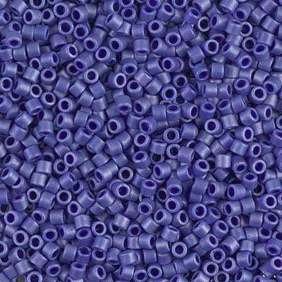 Miyuki Delica Perler, DBM 0361, Matte Opaque Cobalt Luster, 10/0 - Uniq Perler - 0000003590