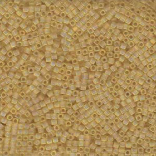 Miyuki Delica Perler, Square, SB18 - 132 FR, Matte Topaz, 1,8mm - Uniq Perler - 11585