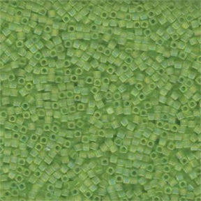 Miyuki Delica Perlen, quadratisch, SB18 - 143FR, mattes Chartreuse, 1,8mm - Uniq Perler - 11586