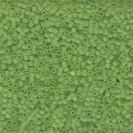 Miyuki Delica Perler, Square, SB18 - 143FR, Matte Chartreuse, 1,8mm - Uniq Perler - 11586