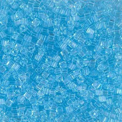Miyuki Delica Perler, Square, SB18 - 148, Transparent Aqua, 1,8mm - Uniq Perler - 0000004352