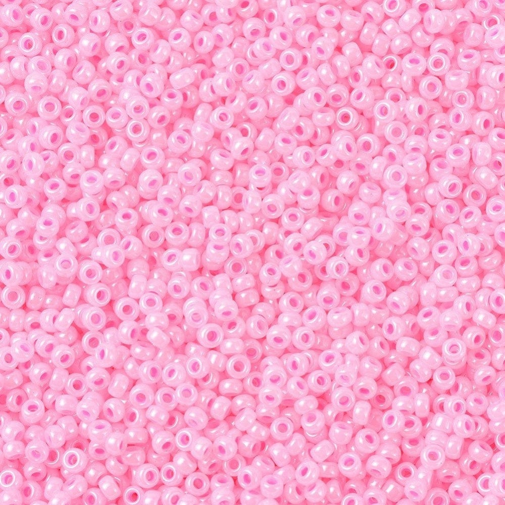 Miyuki Rocailles Perler, RR 0531, Carnation Pink Ceylon, 11/0 - Uniq Perler - 0000009599