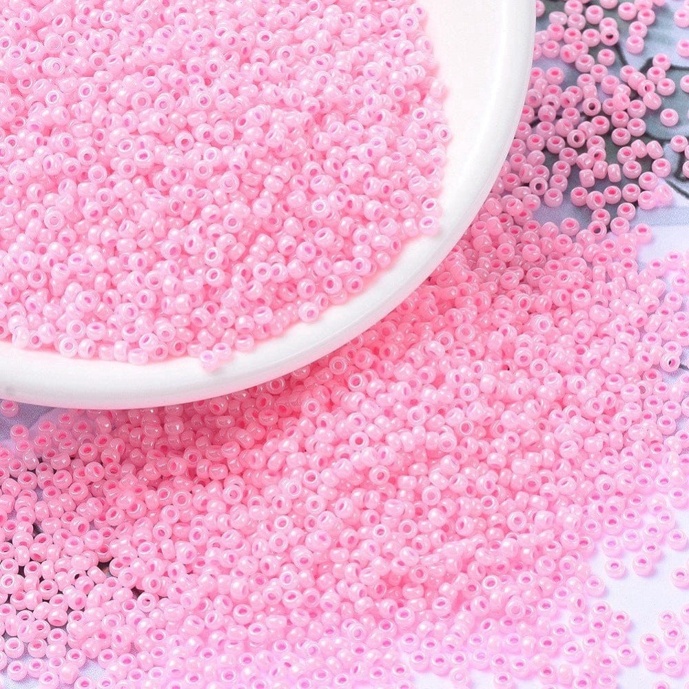 Miyuki Rocailles Perler, RR 0531, Carnation Pink Ceylon, 11/0 - Uniq Perler - 0000009599