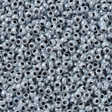 Miyuki Rocailles Perler, RR 0540, Opaque Light Smoke Ceylon, 11/0 - Uniq Perler - 0000012515