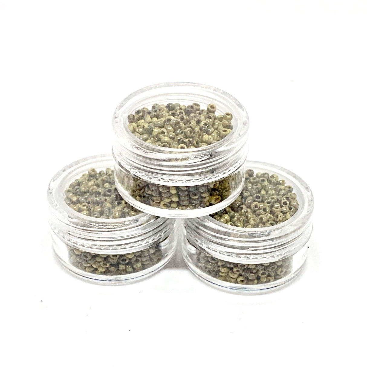 Miyuki Rocailles Perler, RR 4517, Brown Picasso, 11/0 - Uniq Perler - 000594382