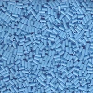 Miyuki Rørperler, B - 413FR, Matte Turquise, 10gr - Uniq Perler - 10966, 93485800044