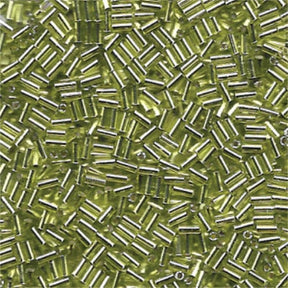 Miyuki Tube Beads, BGL1 - 0014, Transparent Chartreuse, 10gr - Uniq Perler - 23463443