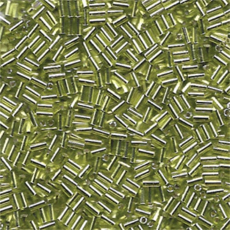 Miyuki Rørperler, BGL1 - 0014, Transparent Chartreuse, 10gr - Uniq Perler - 23463443