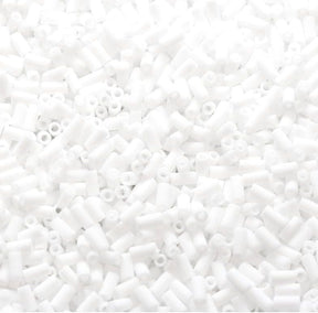Miyuki Tube Beads, BGL1 - 9402F, Matte White, 10gr - Uniq Perler - 0000010962