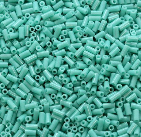 Miyuki Rørperler, BGL1 - 9412, Turquise Green, 10gr - Uniq Perler - 0000010965