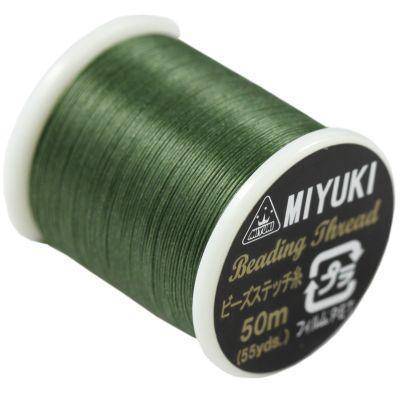 Miyuki Tråd - Grøn (Farve 11) - Uniq Perler - 0040684837