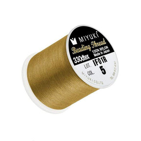 Miyuki Beading Thread – Gold (Color 5) - Uniq Perler - 0000000212