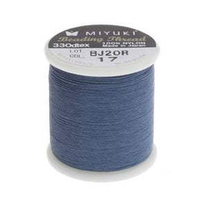 Miyuki Tråd – Mørk Blå (Farve 17) - Uniq Perler - 0000014118