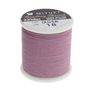 Miyuki Tråd - Rosa, (Farve 18) - Uniq Perler - 618702