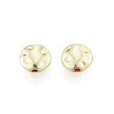 Møntformet Metal Perle, Forgyldt, 7x3mm - Uniq Perler - 20195624577897294462482691,