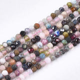 Naturstens Mix – Facetteret, Farve Mix (3x2mm) - Uniq Perler - 421545