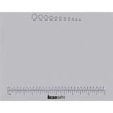 Non - Slip Perlemåtte med Mål - (31x23cm) - Uniq Perler - 0000004937