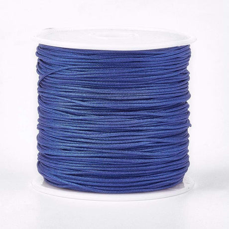 Nylonsnor – Konge Blå (0,8mm, 8m) - Uniq Perler - 0000005349