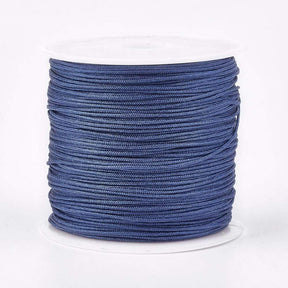 Nylonsnor – Midnats Blå (0,8mm, 8m) - Uniq Perler - 3361