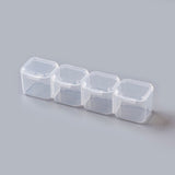 Opbevaringskasse Med 56 Rum – Klar (21x19x2,7cm) - Uniq Perler - 117262