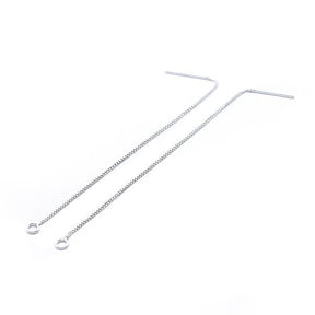 Ear Threads Eye – Sterling Silver 925 (100mm) - Uniq Perler - 0000002757