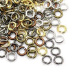 Øsken/O - Ringe Mix – Åben (4x0,8mm), 100 Stk - Uniq Perler - 0000003451