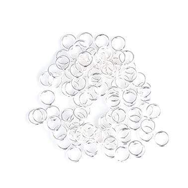 Øsken/O - Ringe - Sterling Sølv 925 (3x0,6mm), 10 Stk - Uniq Perler - 869448