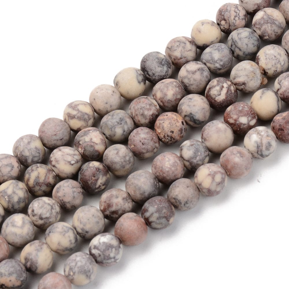 panda Ass. perler og sten 6 mm turkis natursten (Amerikansk)
