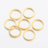 panda Mellemled/links 10 stk ring forgyldt/links str. 10 mm