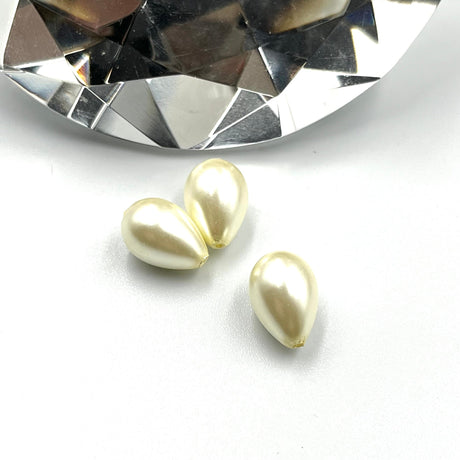 Pandahall Enkelt perler og sæt Shell dråber 14x8 mm